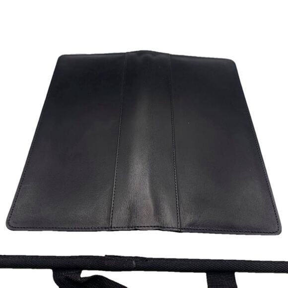 Vintage COACH Black 4700 Business Card File with Box - Picture 3 of 8